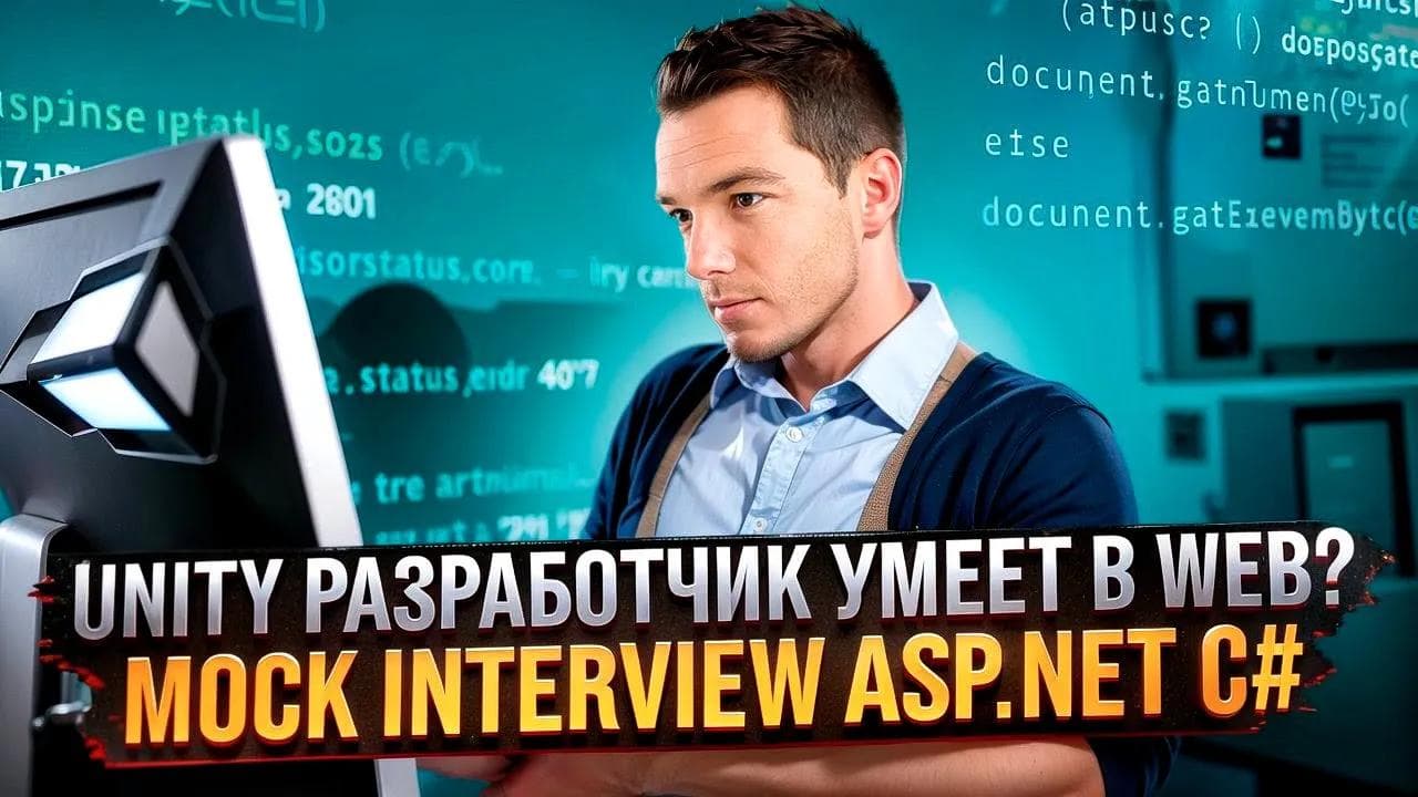 Тестовое собеседование C# | Unity разработчик пробуется в ASP.NET Core