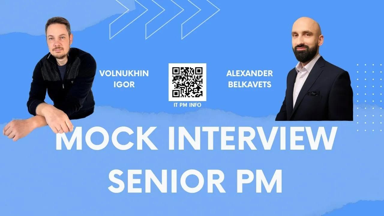 ITMAE - Mock interview Senior Project Manager