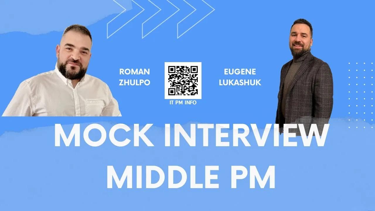 ITMAE - Mock interview Middle Project Manager