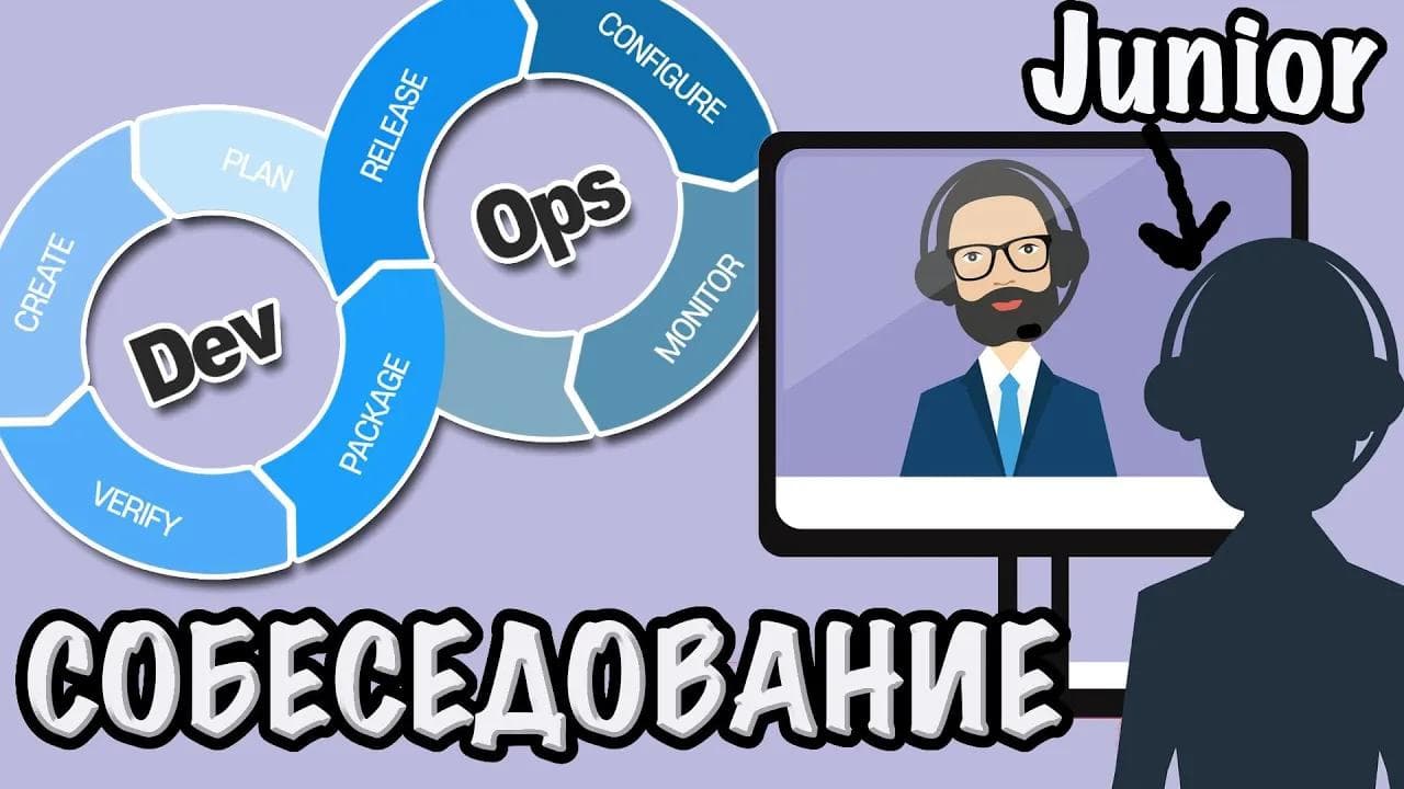 Реальное собеседования DevOps инженер Junior++