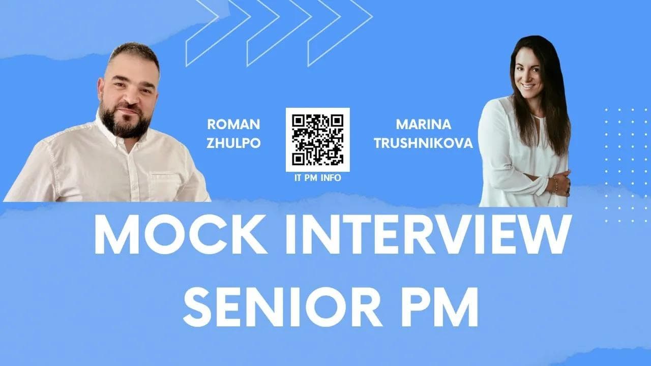 ITMAE - Mock interview Senior Project Manager