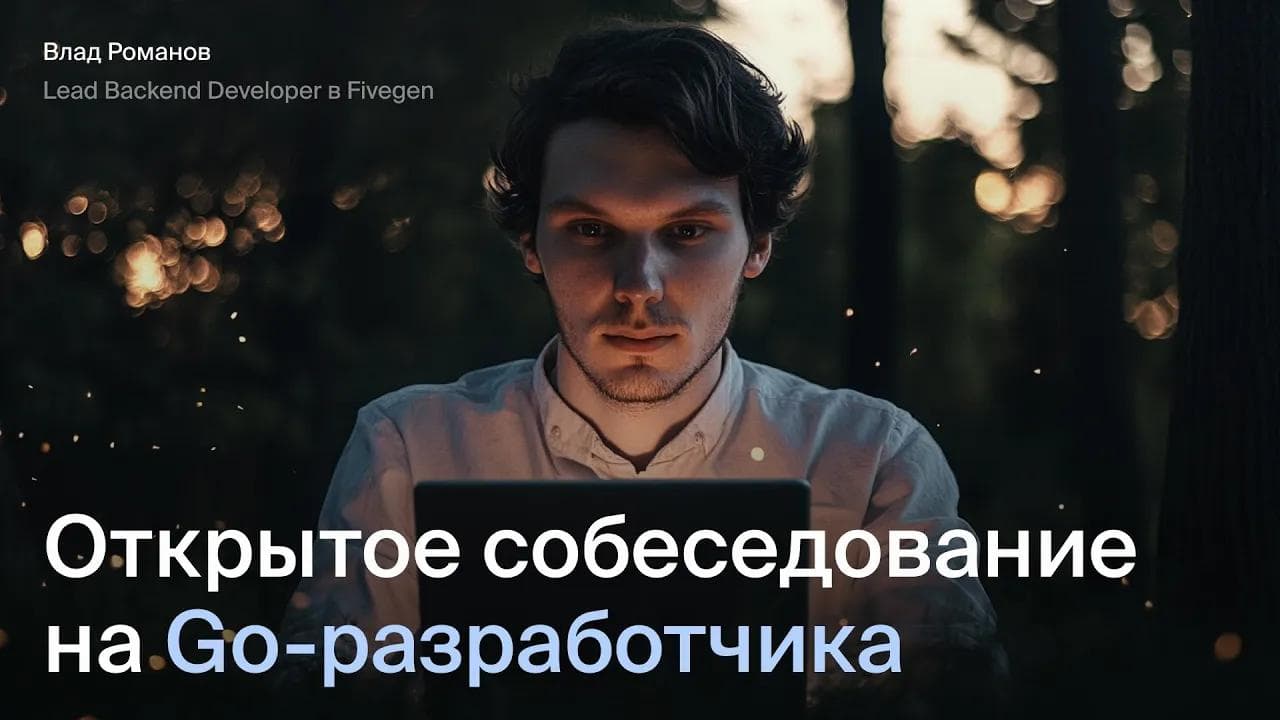 Открытое интервью на Middle Go разработчика