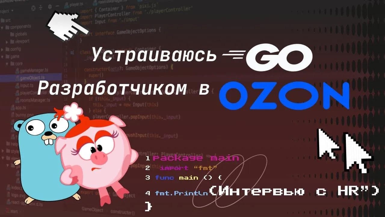 РЕАЛЬНОЕ СОБЕСЕДОВАНИЕ В OZON ч.1 Интервью с HR-ом. Устраиваюсь Golang разработчиком.