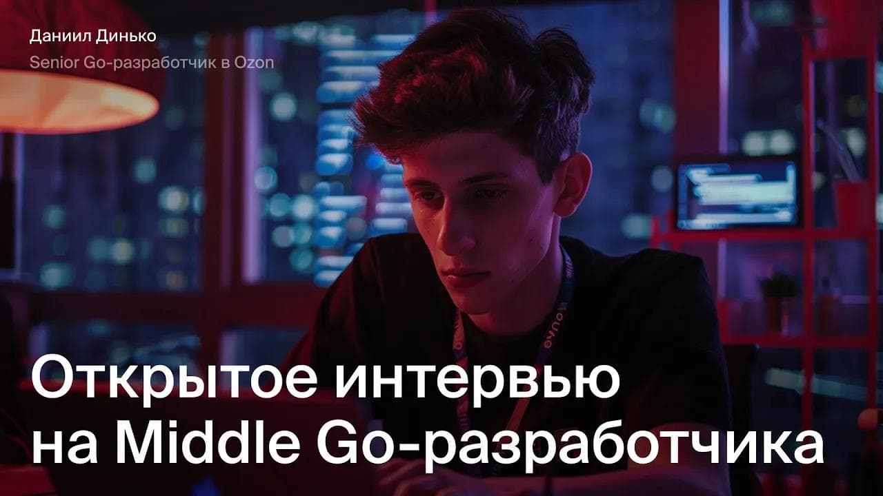 Открытое интервью на Go-разработчика