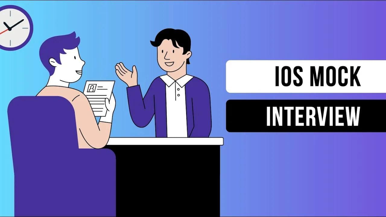 iOS Мок Интервью Junior+ разработчика - Георгий