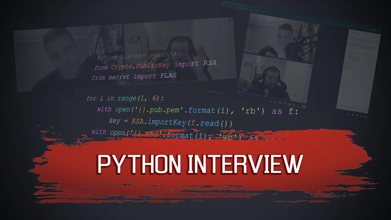Собеседование подписчика Trainee Python Developer