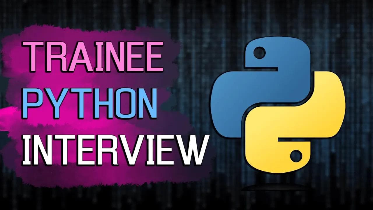 Собеседование Trainee Python Developer