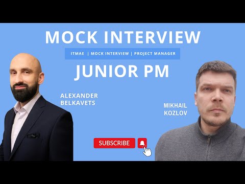 ITMAE - Mock Interview Junior IT Project Manager