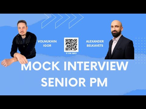 ITMAE - Mock interview Senior Project Manager